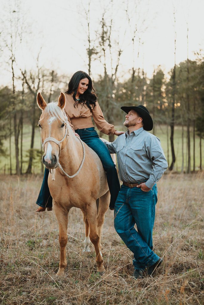 Western engagement photo