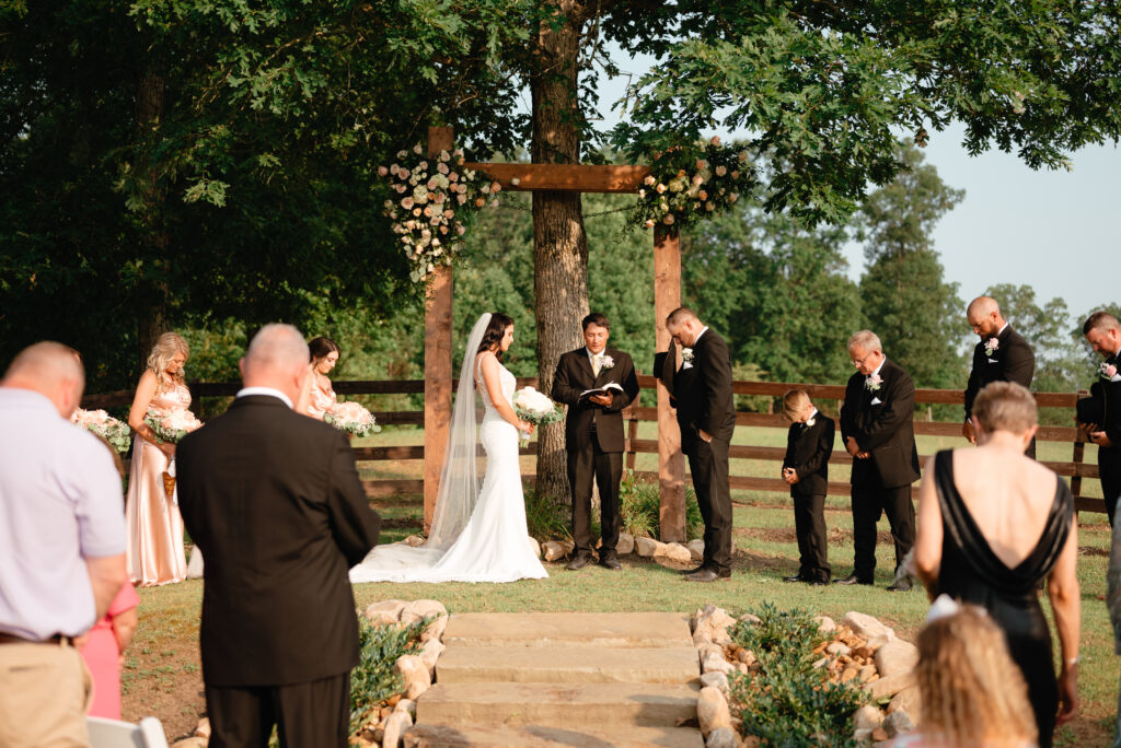 Horseshoe Lake Venue Wedding Huron, TN