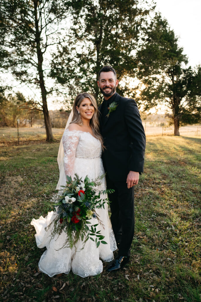 Bride and groom