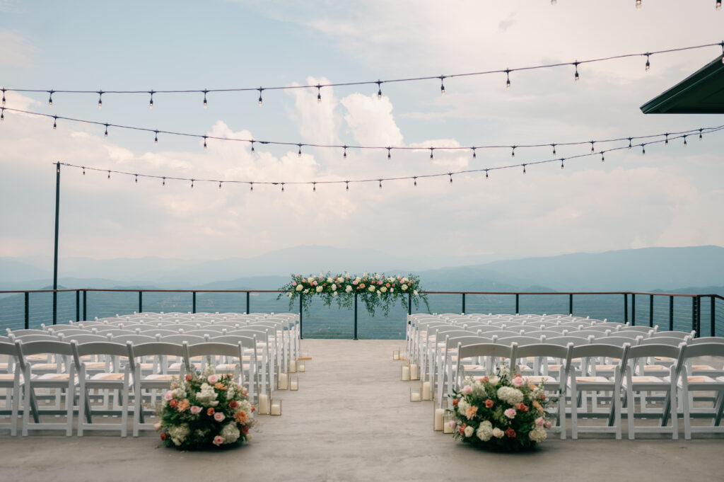 The Trillium smoky mountain wedding